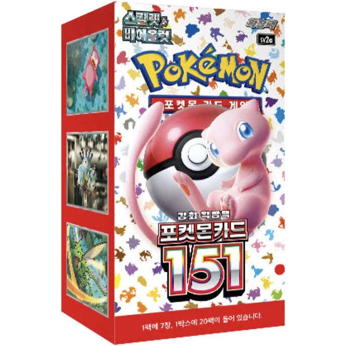 Pokémon Korean 151 Booster Box
